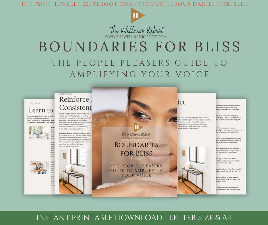 Boundaries for Bliss: The People Pleasers Guide  E-Book